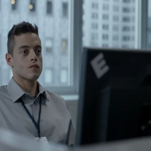 😐 Стикер «Mr Robot» для Telegram