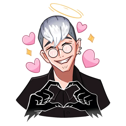 🥰 Стикер «Mr_Sei (vk BOOshka)» для Telegram