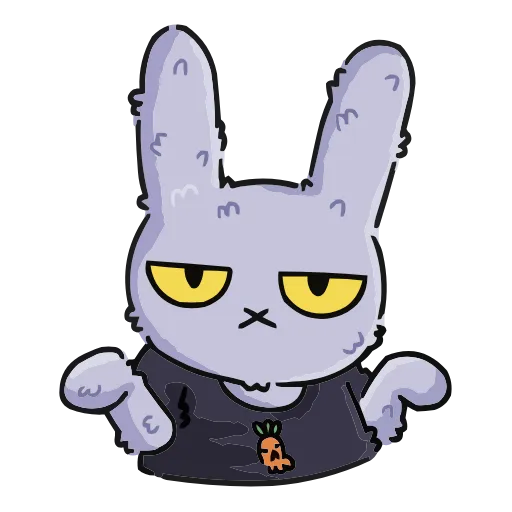 Стикер 30 Набор эмоджи «Мрак и Люля 2.0» из ВК в HD качестве
