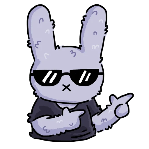 😎 Стикер «Мрак и Люля 2 Без Текста» для Telegram