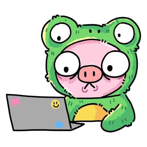 👨‍💻 Стикер «Мрак и Люля 2 Без Текста» для Telegram