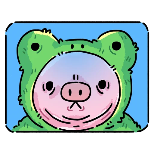 🫤 Стикер «Мрак и Люля 2 Без Текста» для Telegram
