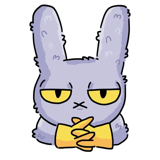 😐 Стикер «Мрак и Люля 2 Без Текста» для Telegram