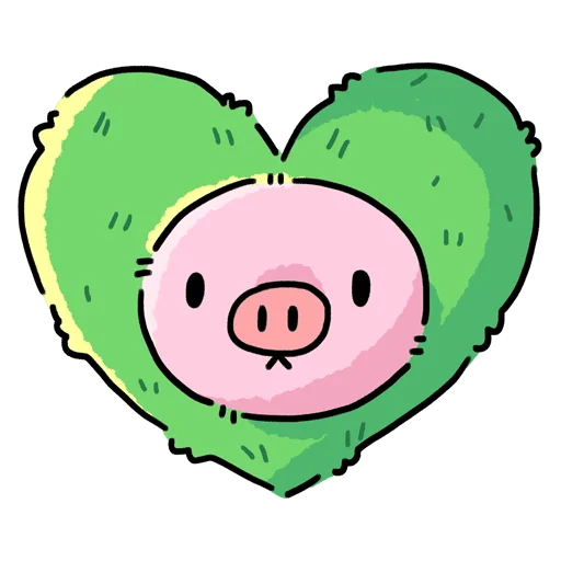 💚 Стикер «Мрак и Люля 2 Без Текста» для Telegram