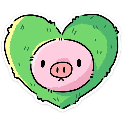 ❤️ Стикер «Мрак и Люля ч.2» для Telegram