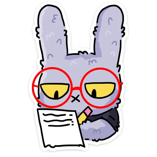 🤓 Стикер «Мрак и Люля ч.2» для Telegram