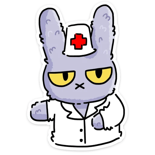 👨‍⚕️ Стикер «Мрак и Люля ч.2» для Telegram