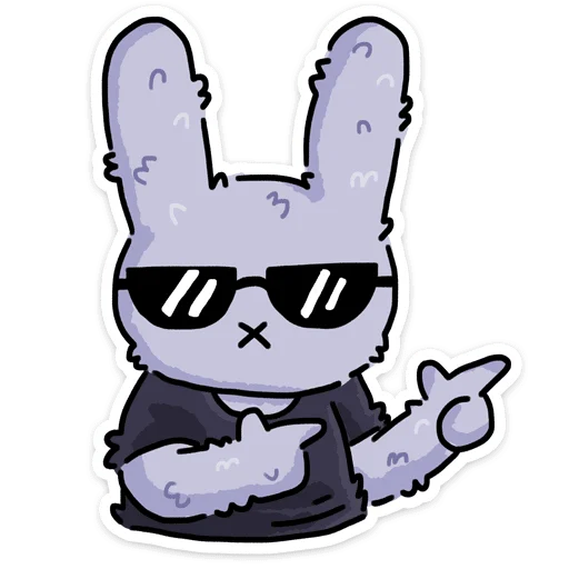 😎 Стикер «Мрак и Люля ч.2» для Telegram