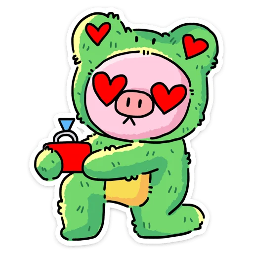 😍 Стикер «Мрак и Люля ч.2» для Telegram