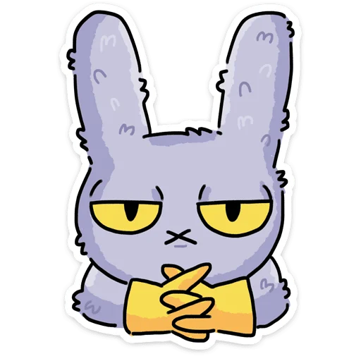 😑 Стикер «Мрак и Люля ч.2» для Telegram