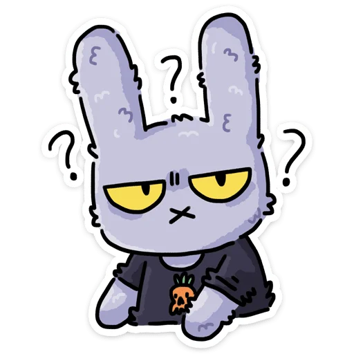 ❓ Стикер «Мрак и Люля ч.2» для Telegram