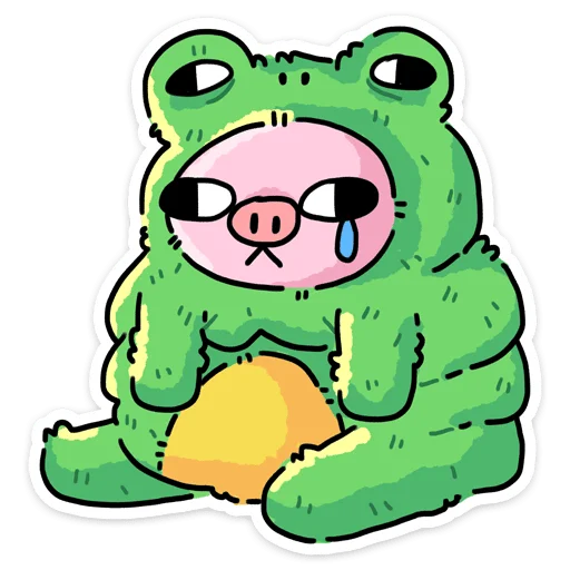 🥲 Стикер «Мрак и Люля ч.2» для Telegram