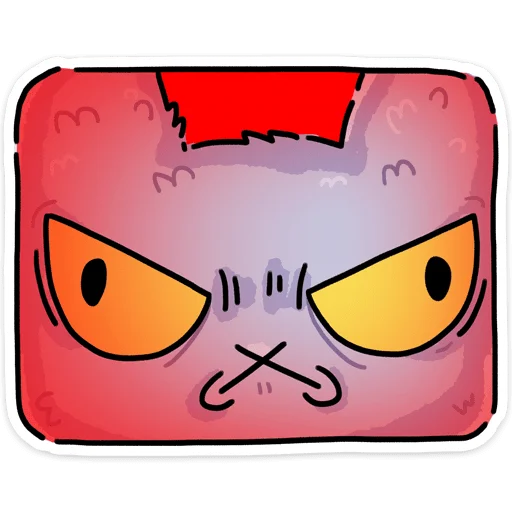 😡 Стикер «Мрак и Люля ч.2» для Telegram