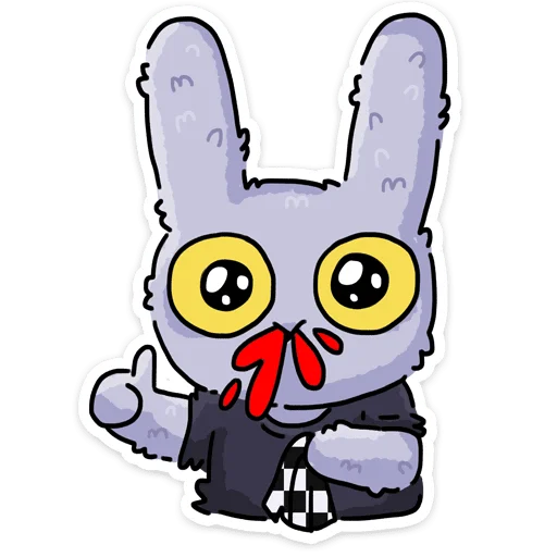 👍 Стикер «Мрак и Люля ч.2» для Telegram