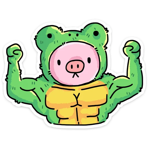 💪 Стикер «Мрак и Люля ч.2» для Telegram