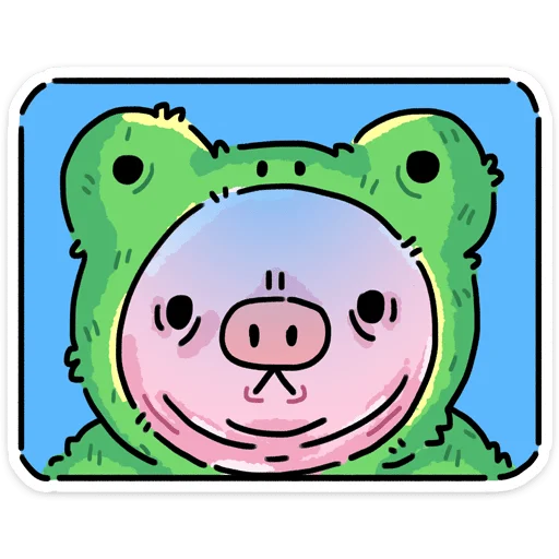 🐷 Стикер «Мрак и Люля ч.2» для Telegram