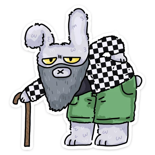👴 Стикер «Мрак Обес» для Telegram
