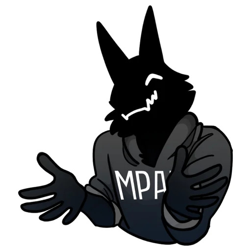 🤗 Стикер «МРАК» для Telegram