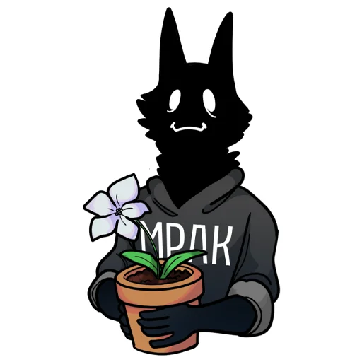 😊 Стикер «МРАК» для Telegram