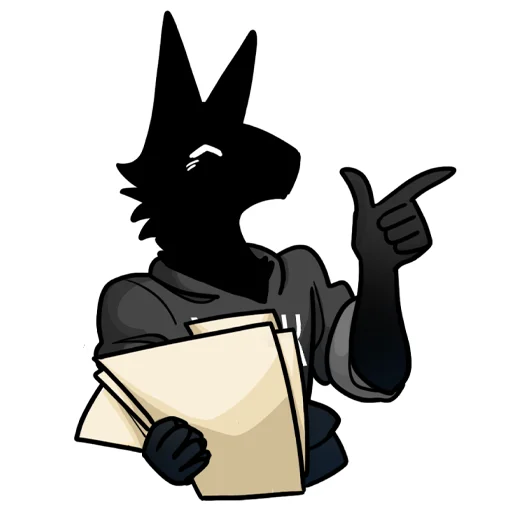 😉 Стикер «МРАК» для Telegram