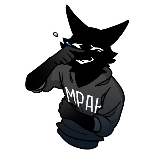 🤣 Стикер «МРАК» для Telegram
