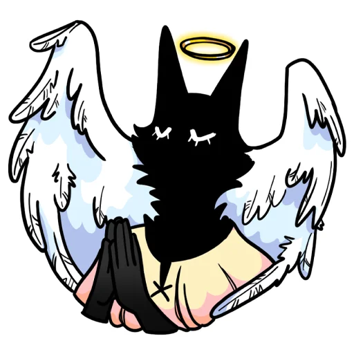 😇 Стикер «МРАК» для Telegram