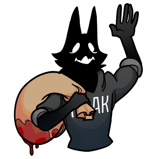 👋 Стикер «МРАК» для Telegram