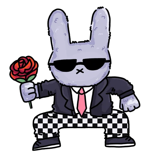 🌹 Стикер «Мрак Обес без текста» для Telegram