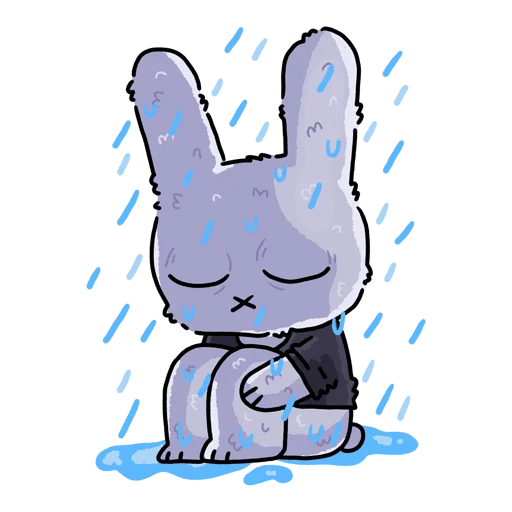 😔 Стикер «Мрак Обес без текста» для Telegram
