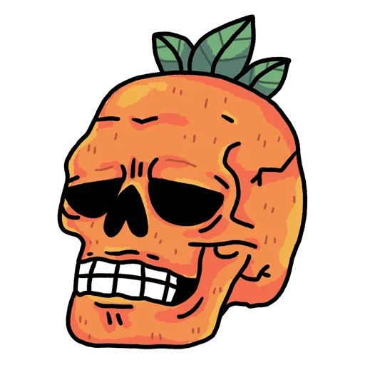 💀 Стикер «Мрак Обес без текста» для Telegram