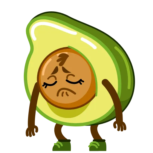 😞 Стикер «Holy Guacamole» для Telegram
