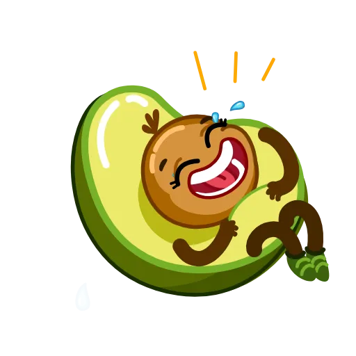 Стикерпак Holy Guacamole для Telegram