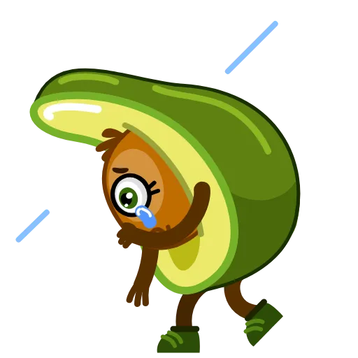 😢 Стикер «Holy Guacamole» для Telegram