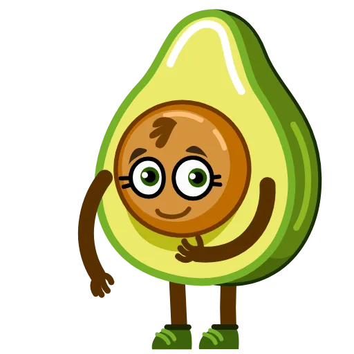 🙏 Стикер «Holy Guacamole» для Telegram
