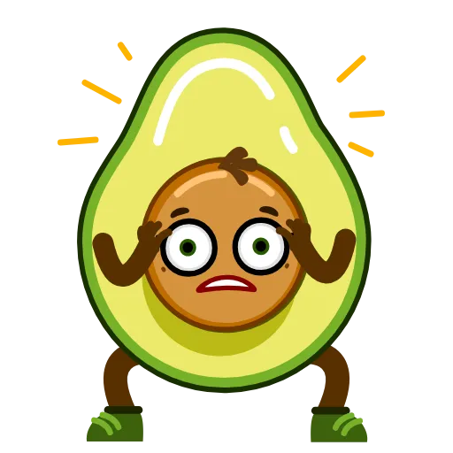 😨 Стикер «Holy Guacamole» для Telegram