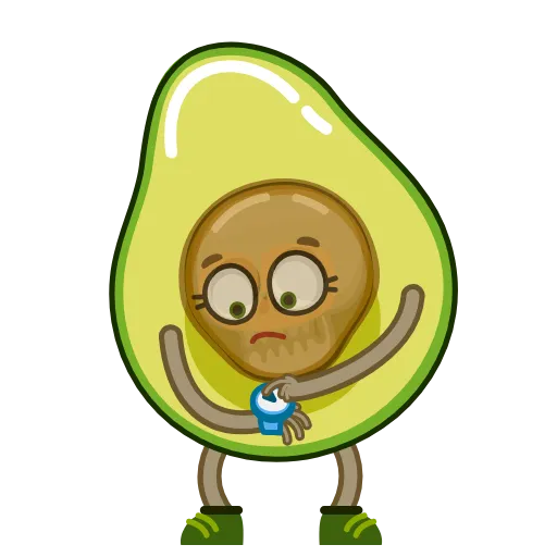 ⏳ Стикер «Holy Guacamole» для Telegram