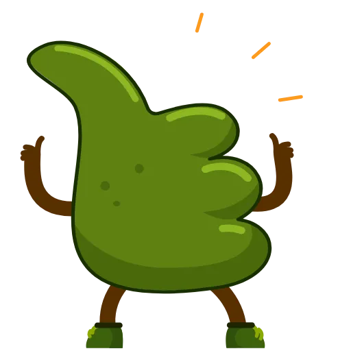 👍 Стикер «Holy Guacamole» для Telegram