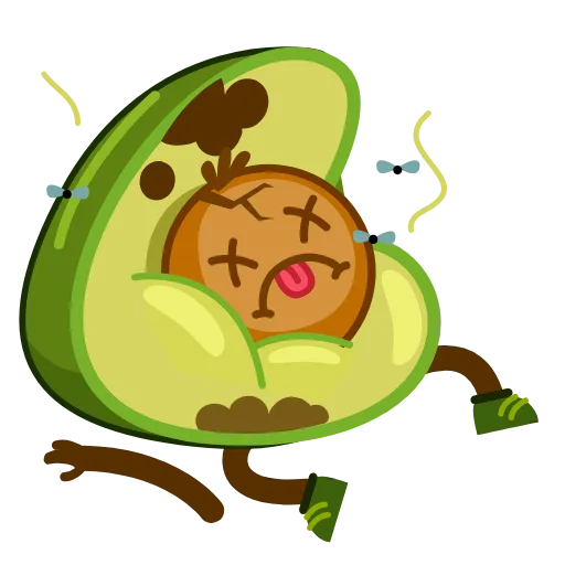 😵 Стикер «Holy Guacamole» для Telegram