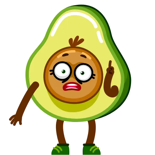 😳 Стикер «Holy Guacamole» для Telegram