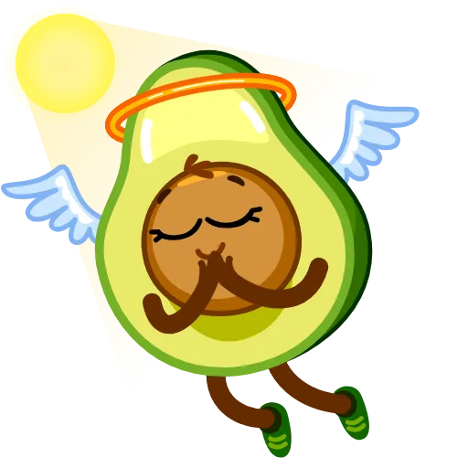 😇 Стикер «Holy Guacamole» для Telegram