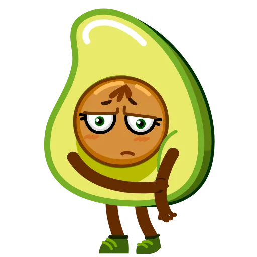 😒 Стикер «Holy Guacamole» для Telegram