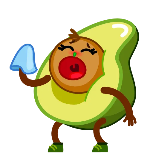 🤧 Стикер «Holy Guacamole» для Telegram