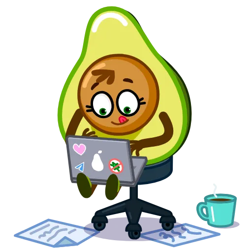 💻 Стикер «Holy Guacamole» для Telegram