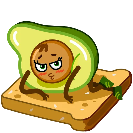 🥪 Стикер «Holy Guacamole» для Telegram
