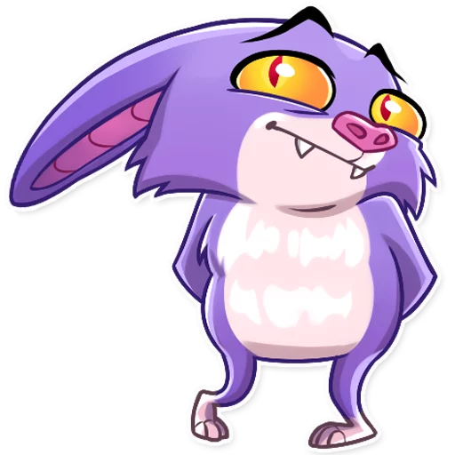 😊 Стикер «Mr. Bat» для Telegram