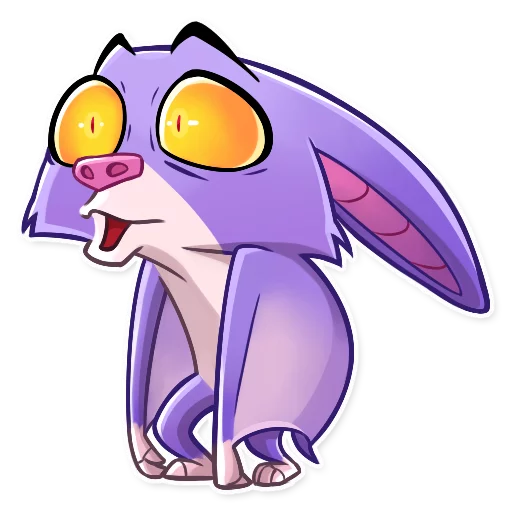 😵 Стикер «Mr. Bat» для Telegram