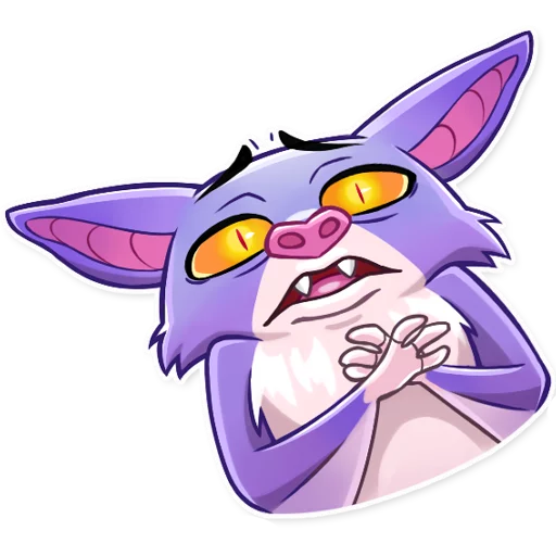 😨 Стикер «Mr. Bat» для Telegram