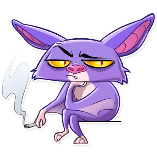 😒 Стикер «Mr. Bat» для Telegram
