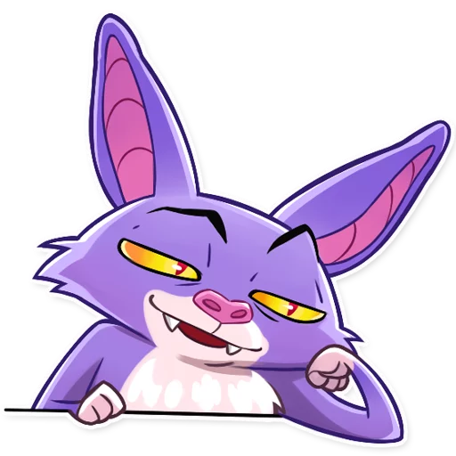 😏 Стикер «Mr. Bat» для Telegram