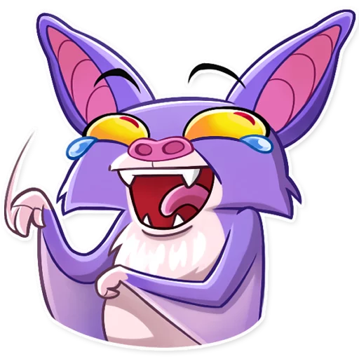 Стикерпак Mr. Bat для Telegram